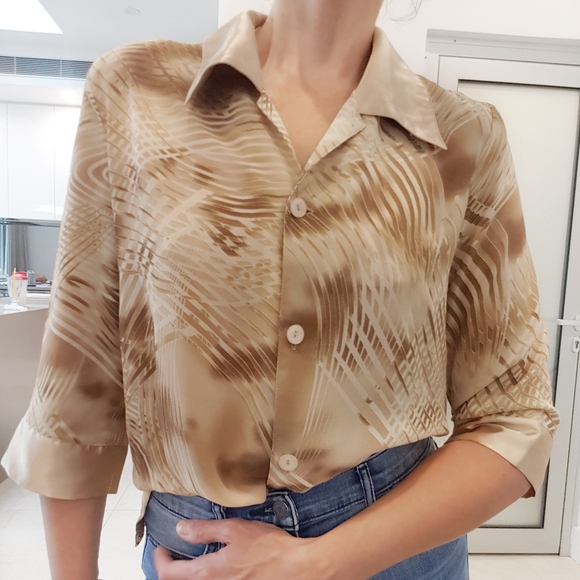 Vintage Ricki Renée Blouse - Picture 2 of 2